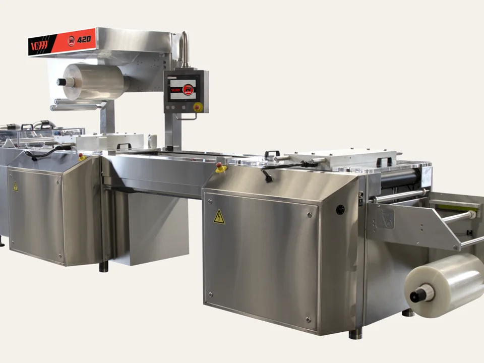 Máquina envasadora industrial; imagen de referencia.